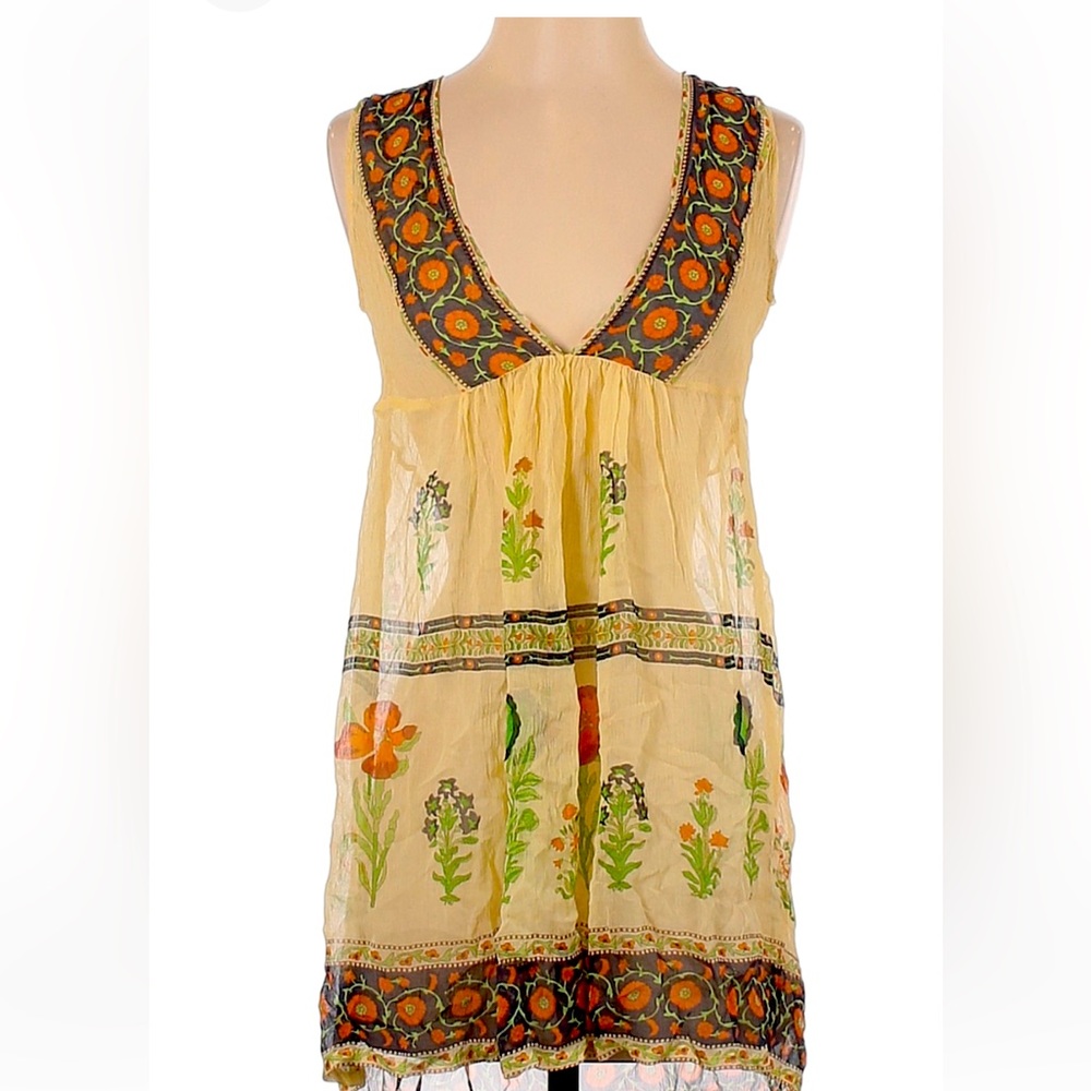 Lux Brand Sheer Top Size S